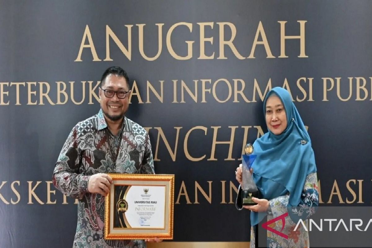 Raih Kualifikasi Informatif, Rektor Unri; Ini Kerja Keras Bersama