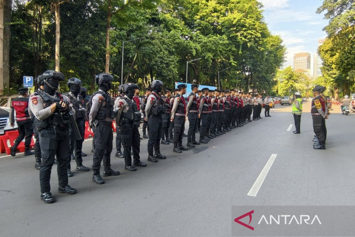 Pastikan Natal aman, Polda Metro Jaya gelar patroli sore