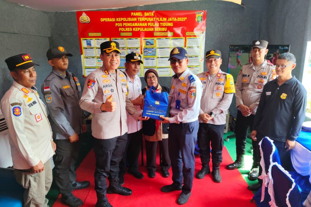 Kapolres tinjau lima pulau di Kepulauan Seribu jelang Nataru