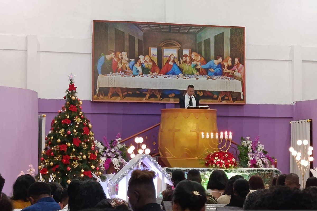 Ibadah Malam Kudus di Jayawijaya berjalan aman dan lancar