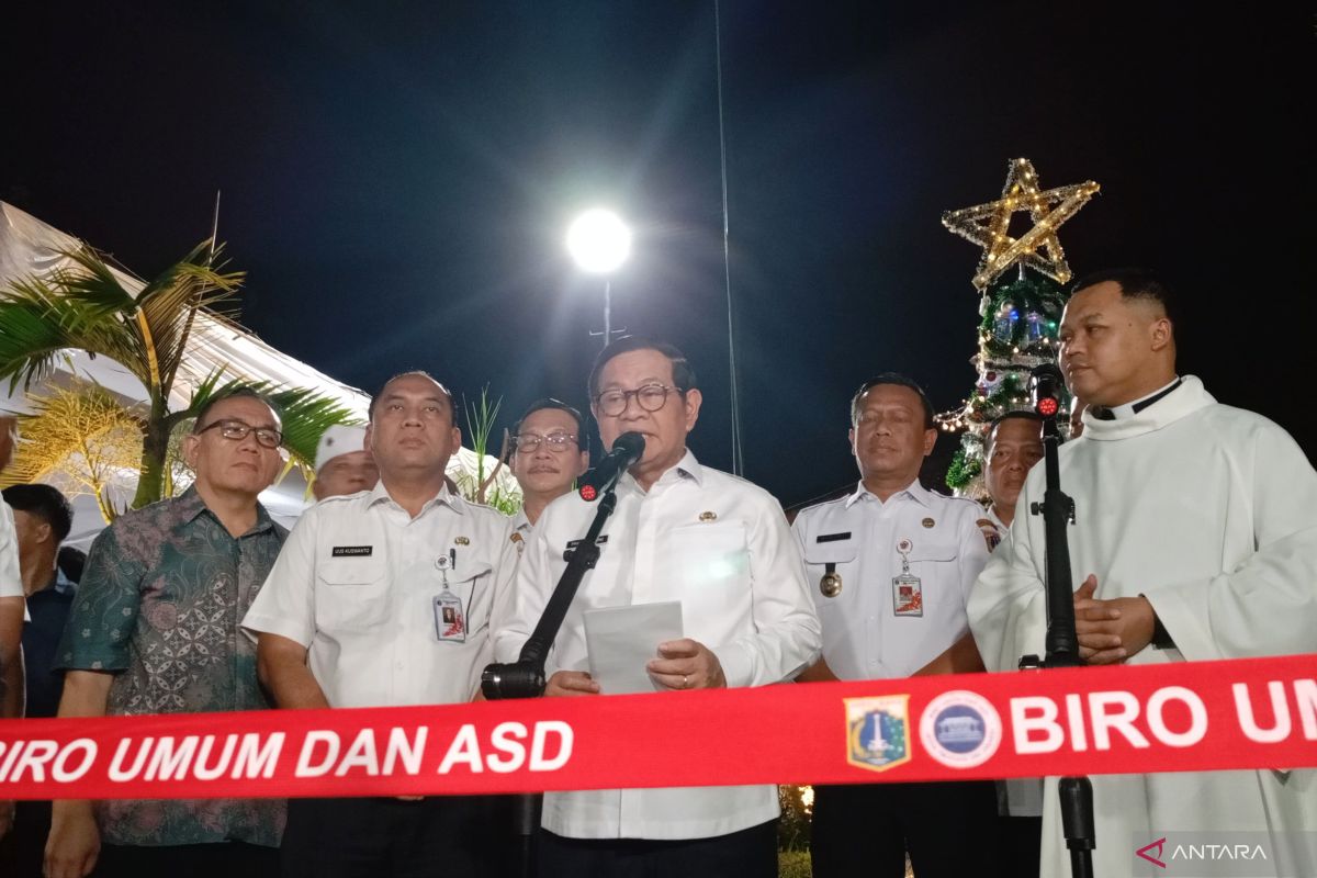 Pramono ajak umat Kristiani rayakan Natal dengan kesederhanaan