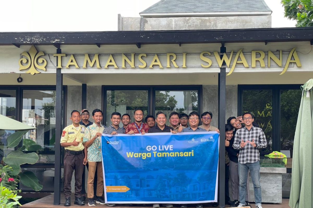 Tonggak Baru Transformasi Digital Kawasan, WIKA Realty Lakukan Go Live Aplikasi “Warga Tamansari”