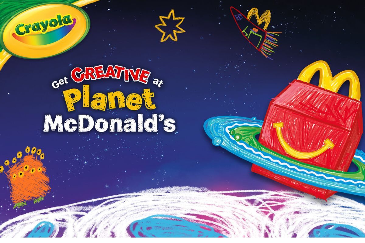 Crayola Luncurkan Pengalaman Global McDonald's Happy Meal® yang Amat Sangat Mengasyikkan