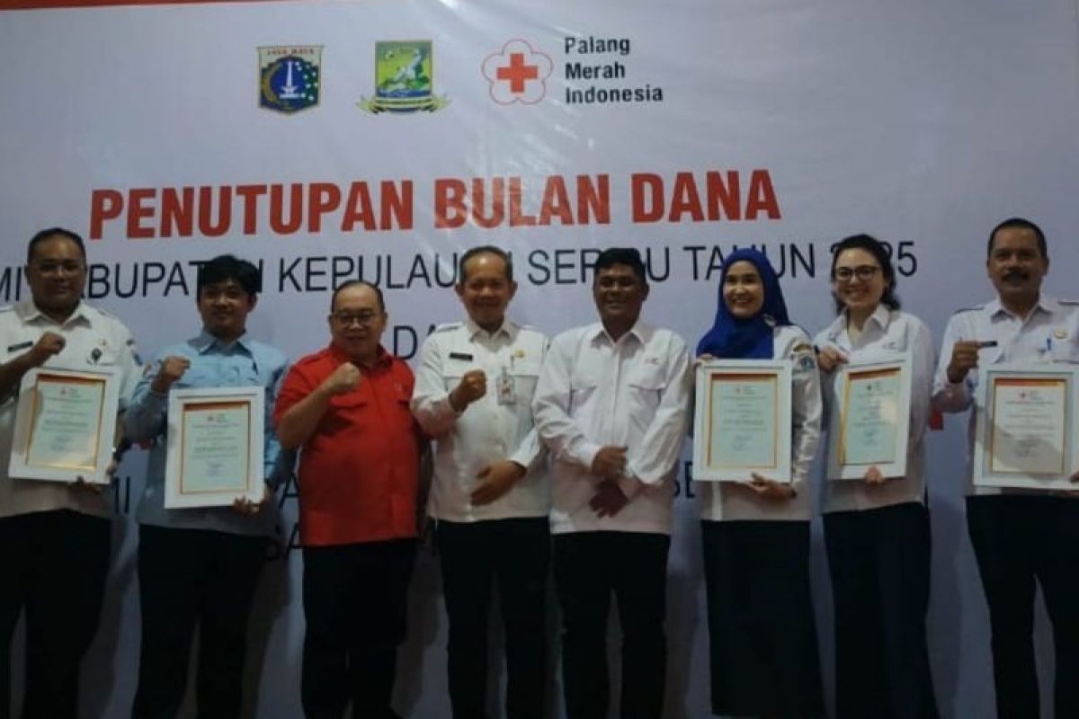 Capaian Bulan Dana PMI Kepulauan Seribu lebihi target 2025