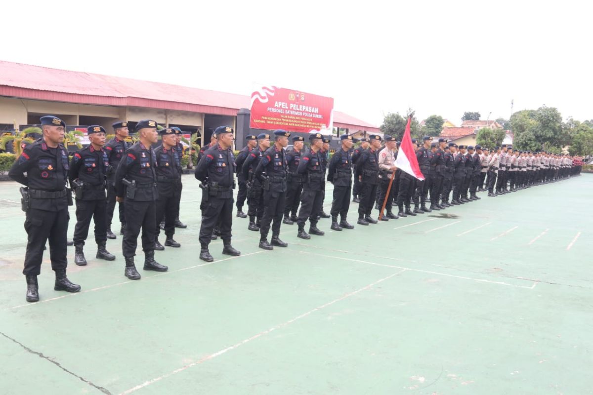 Polda Sumsel kirim 100 personel bantu pemulihan pasca bencana di Aceh