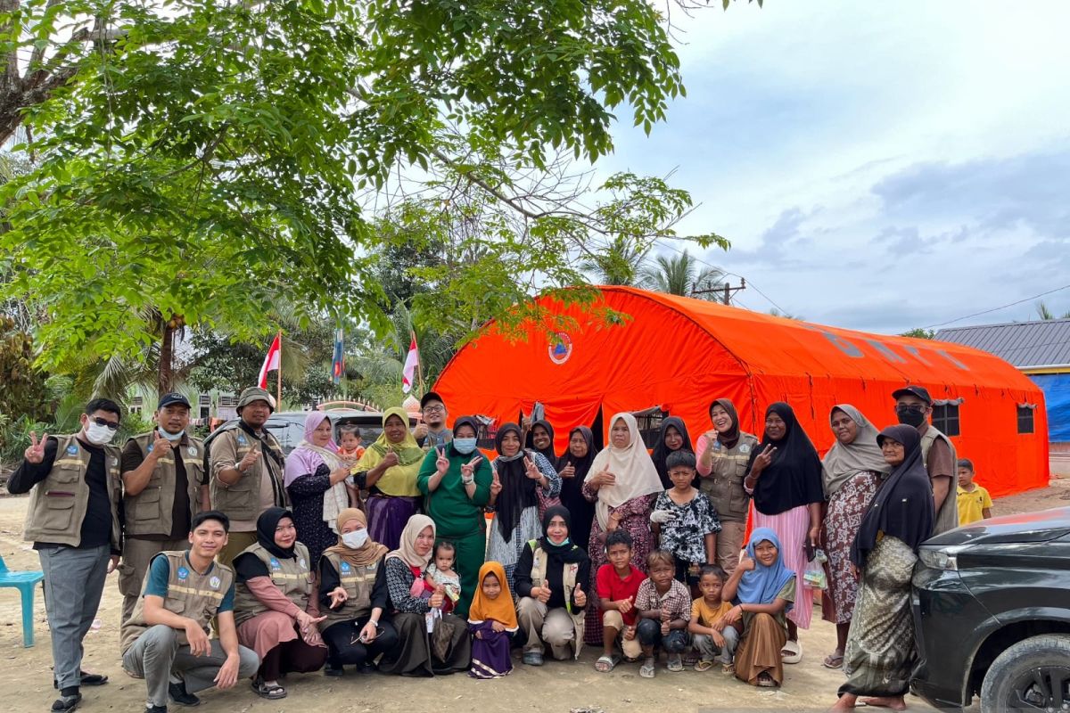 Tim PKM FK Untan bantu borban bencana banjir Aceh