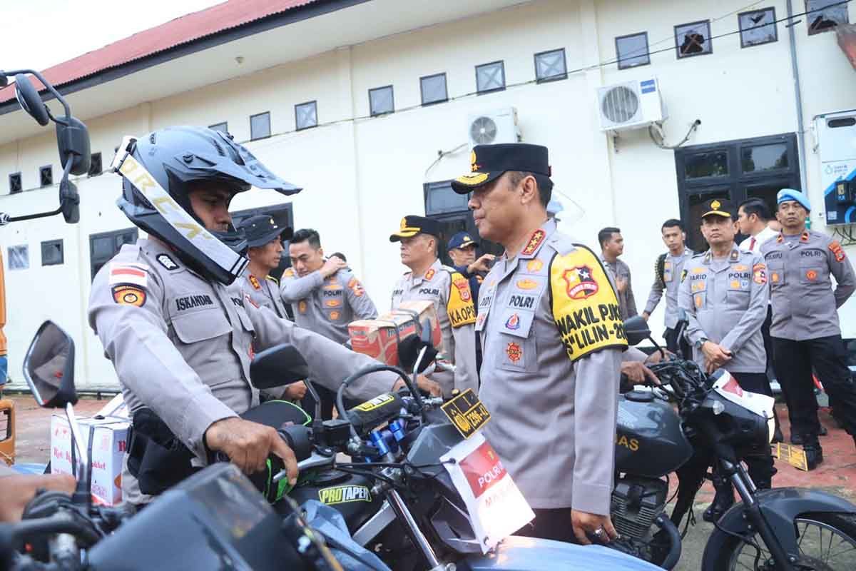Polri buka jasa servis motor gratis bagi korban bencana di Sumatera