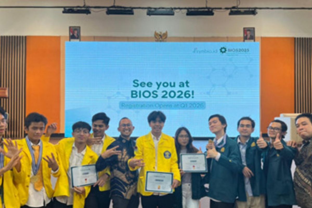 Mahasiswa FTUI raih emas ajang Bioinformatics and Synthetic Biology