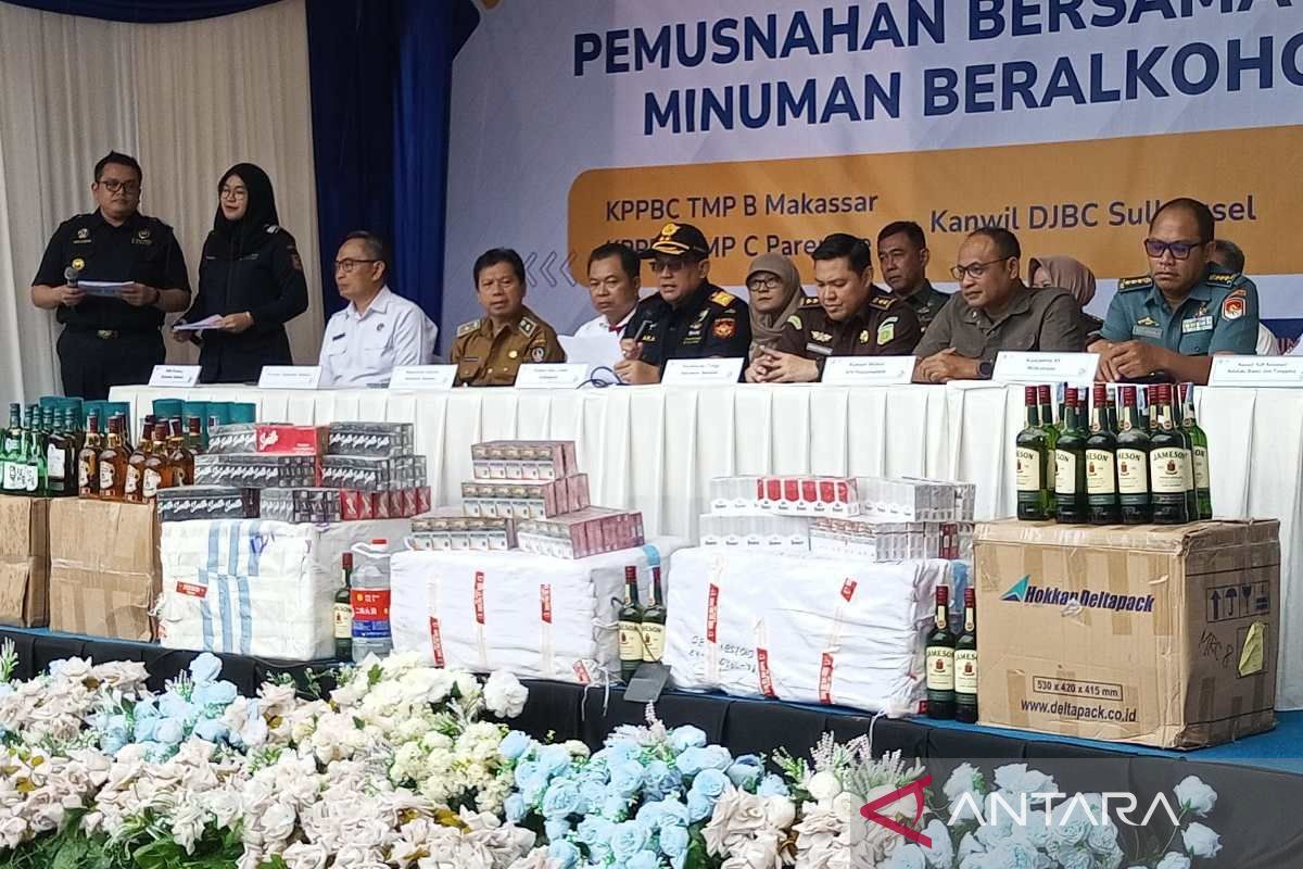 DJBC Sulbagsel kumpulkan Rp7,69 miliar dari hasil denda