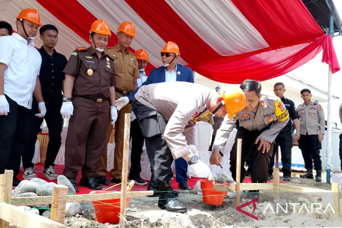 Polres Sigi bangun SPPG di Desa Maku penuhi kebutuhan MBG