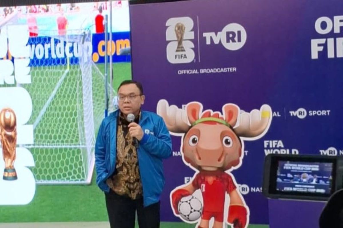 TVRI dapat hak siar Piala Dunia 2026