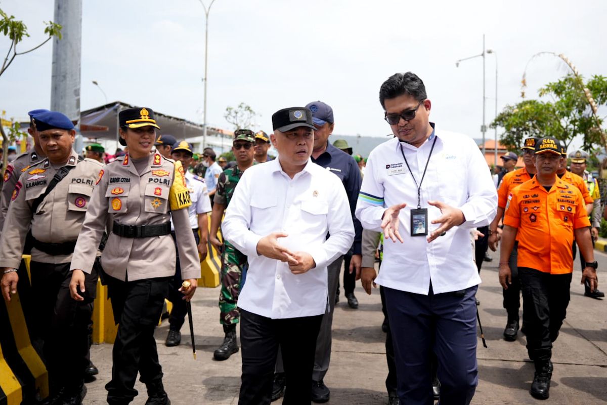 Menhub minta ASDP perkuat kesiapan arus balik di Gilimanuk-Ketapang