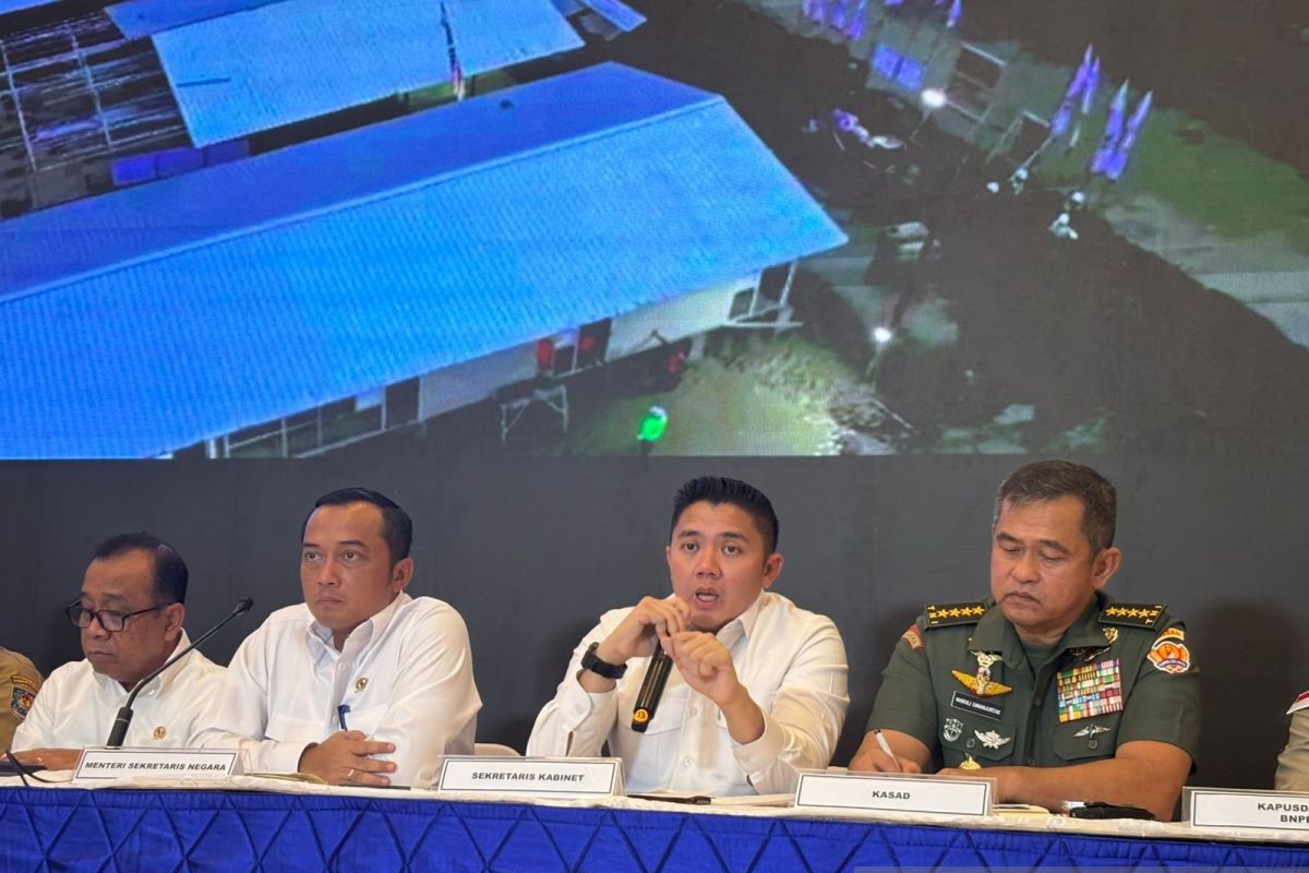 Seskab paparkan sebulan upaya pemerintah pascabencana Aceh-Sumatera