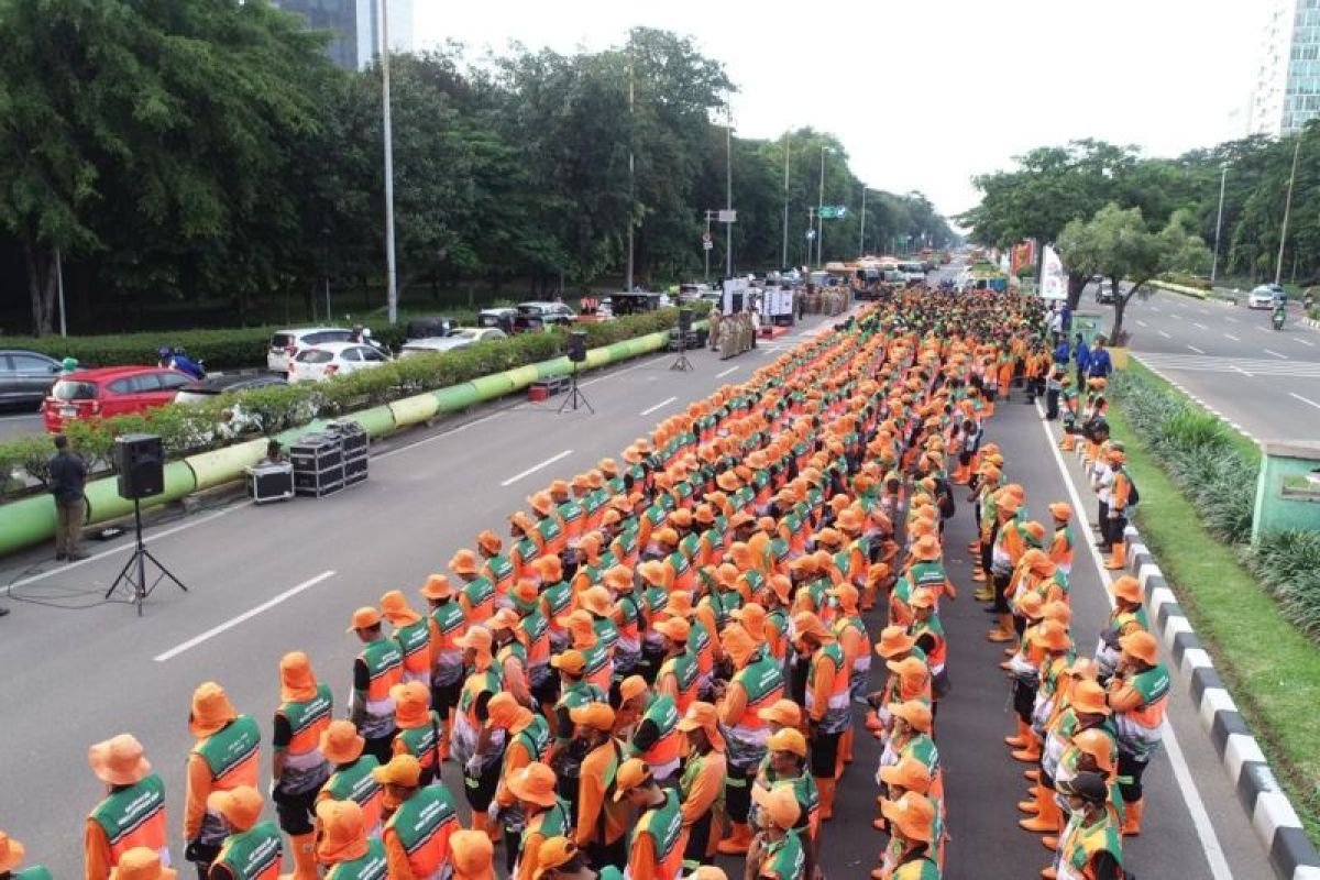 Kebersihan lokasi wisata jadi prioritas, DLH DKI terjunkan seribuan personel