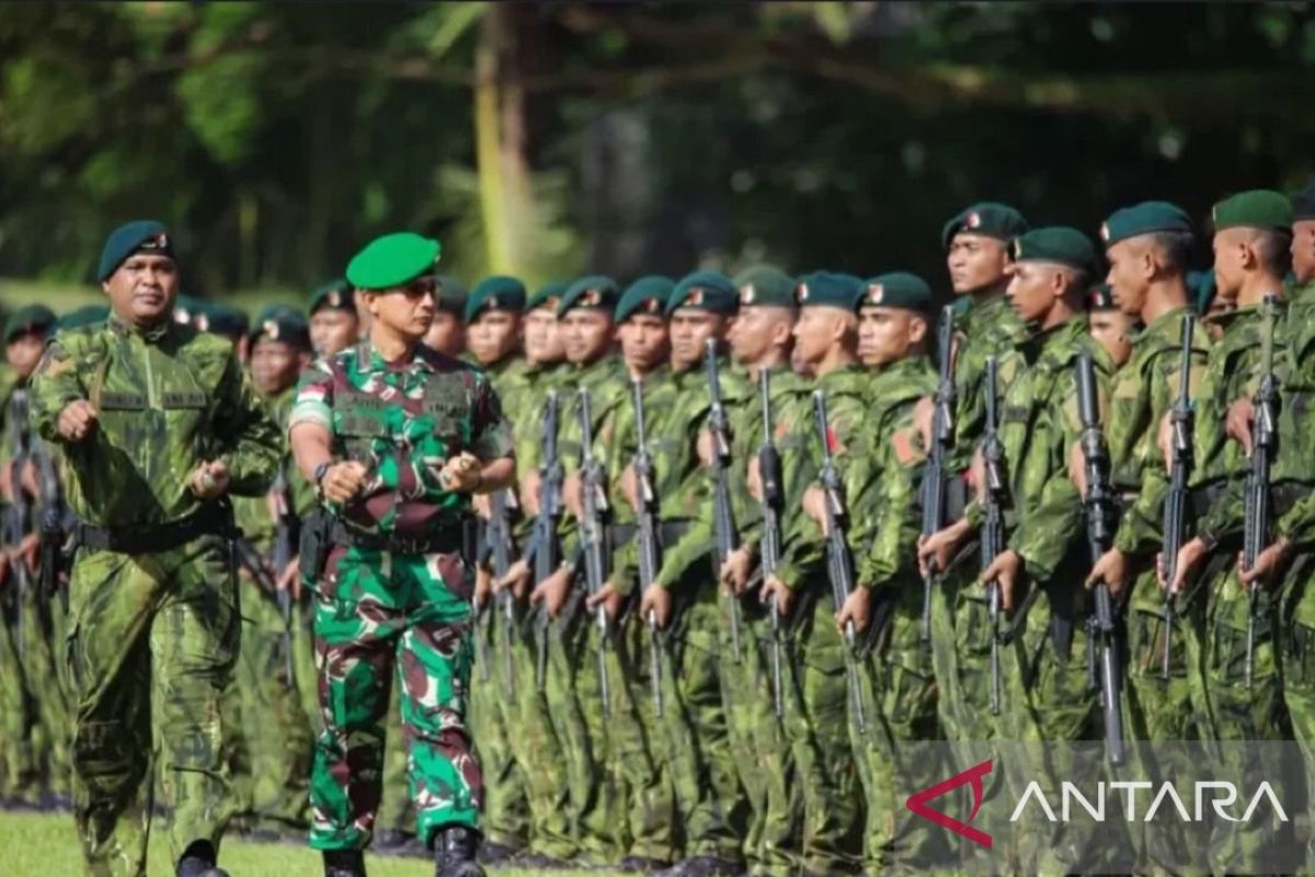 450 prajurit Kodam Pattimura rampungkan misi amankan perbatasan RI-PNG