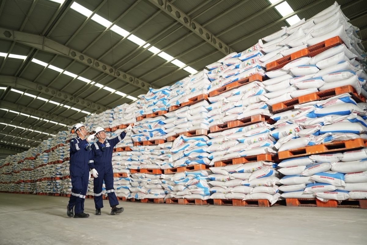 Petrokimia Gresik siapkan stok pupuk di atas ketentuan demi petani