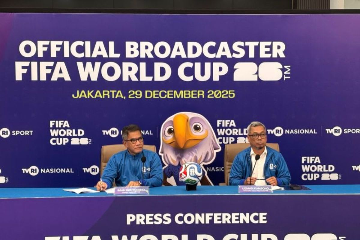 TVRI buka pendaftaran nobar berlisensi Piala Dunia 2026