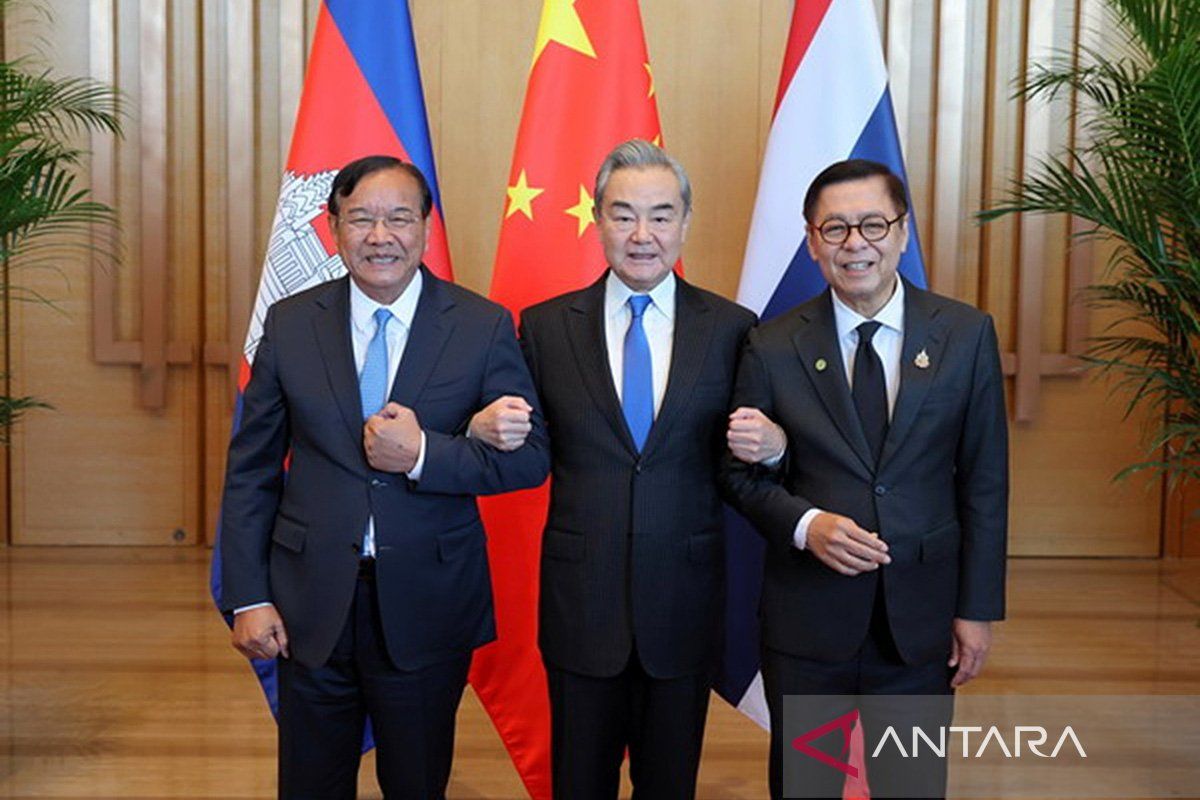 China pertemukan menlu Kamboja-Thailand pasca gencatan senjata