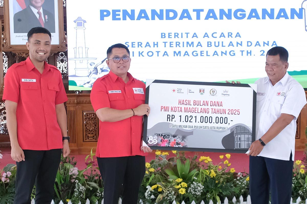 Wali Kota Magelang harapkan dana PMI dikelola secara transparan