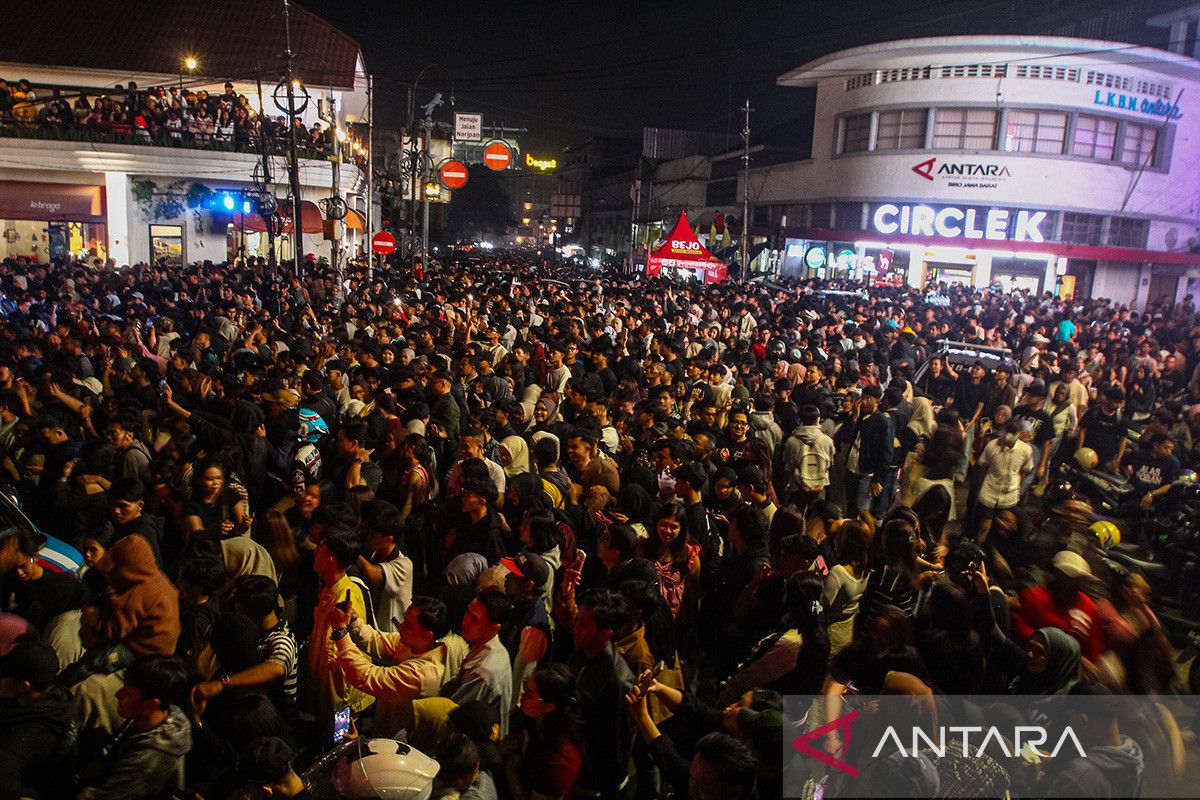 Malam Tahun Baru 2026 di Bandung