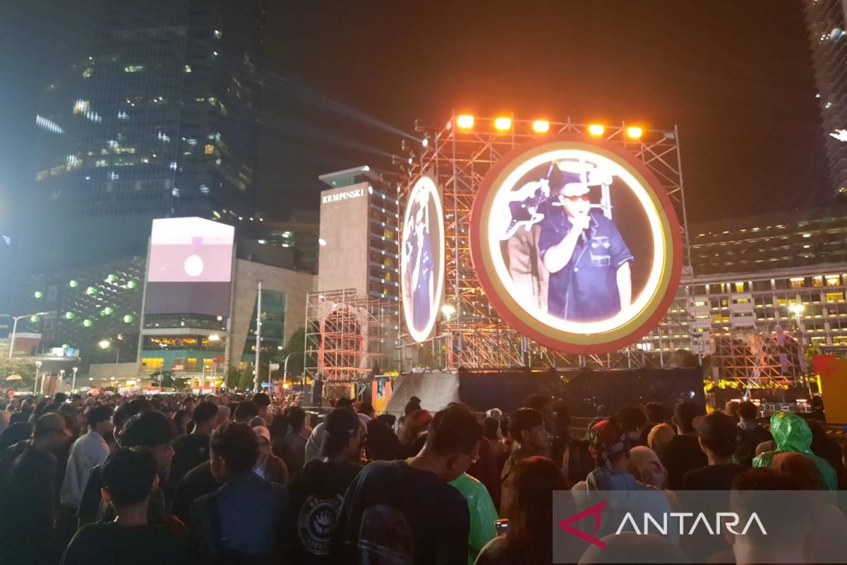 "From Jakarta With Love", Bundaran HI jadi pusat euforia sambut 2026