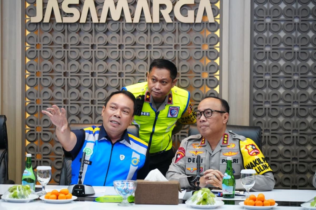 Wakapolri sebut arus lalu lintas selama Natal-tahun baru terpantau kondusif