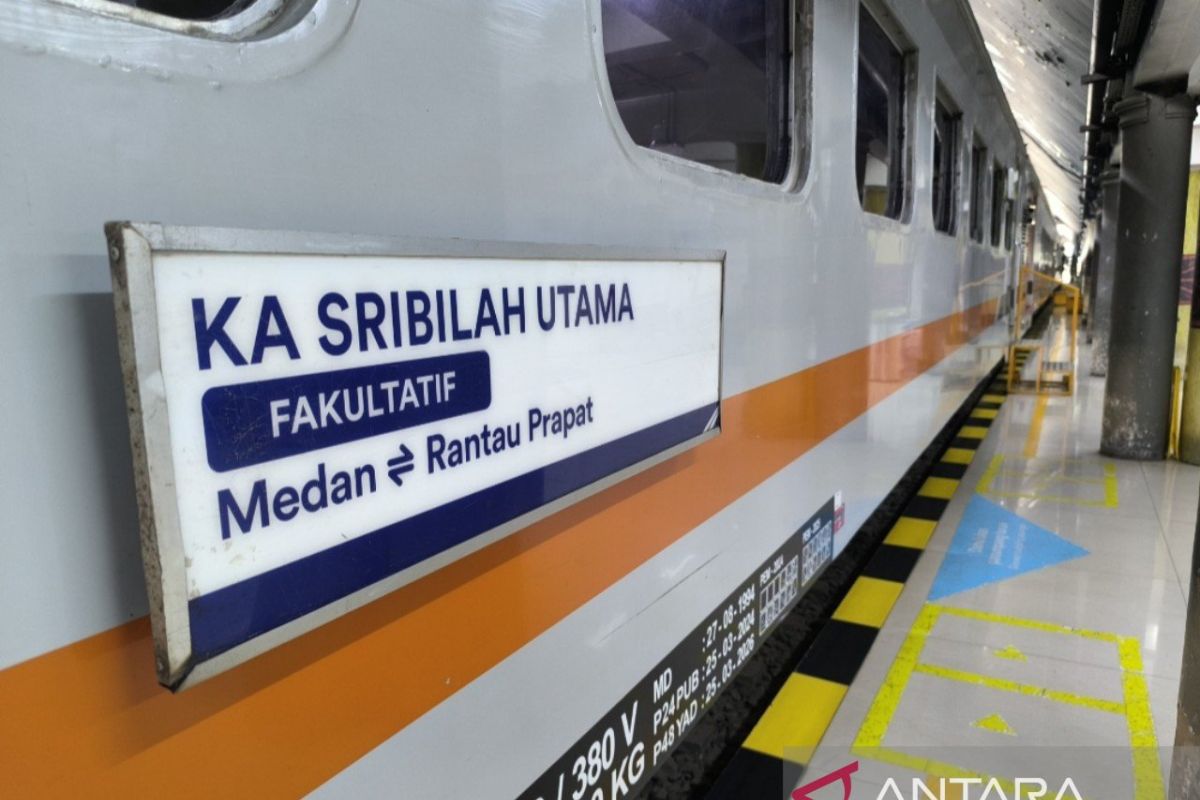 KA Sribilah layani 47.594 penumpang pada periode Natal-Tahun Baru 2026