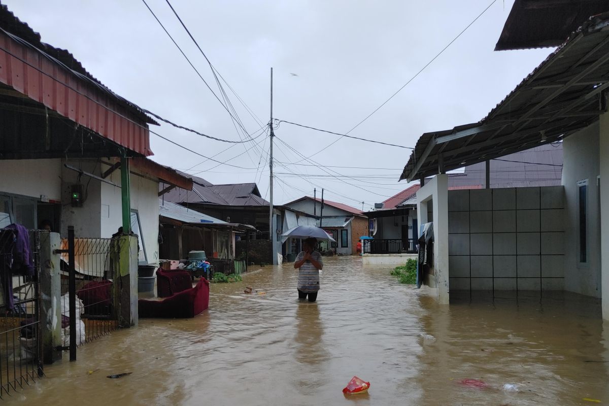 Seratusan rumah di Kurao Pagang terendam banjir