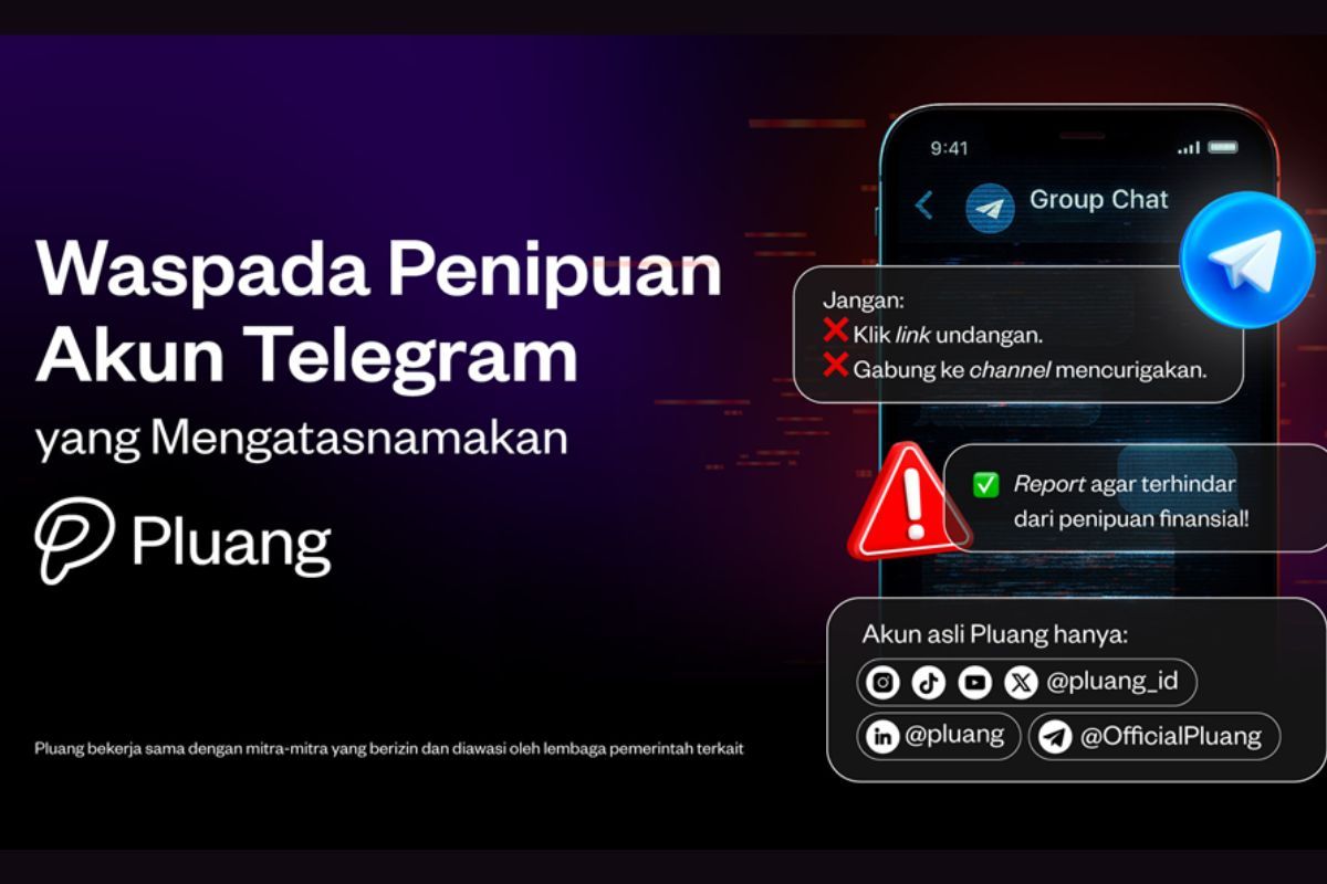 Investasi bodong mengintai, Pluang ungkap modus scam Telegram palsu