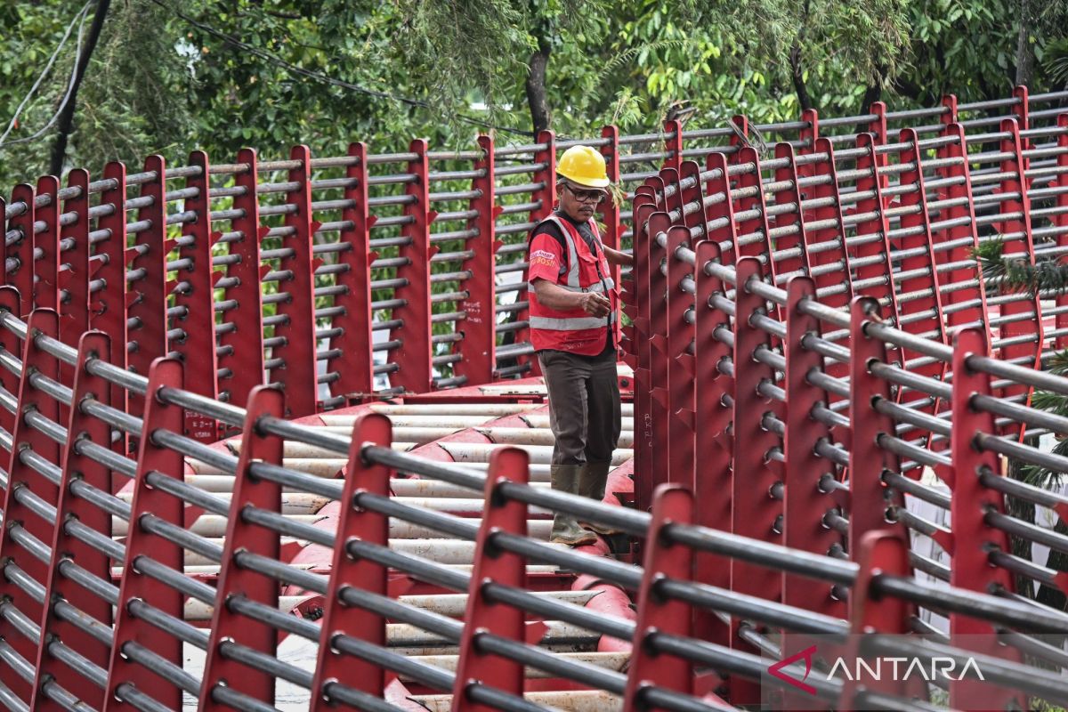 Pembangunan Taman Bendera Pusaka sudah mencapai 77 persen