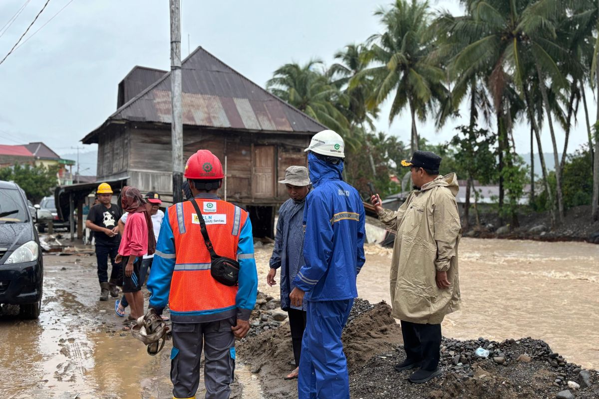 Sejumlah rumah warga kembali terendam banjir di Kabupaten Solok
