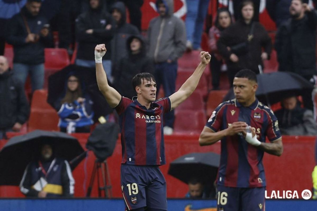 Levante amankan kemenangan 3-0 ketika dijamu Sevilla