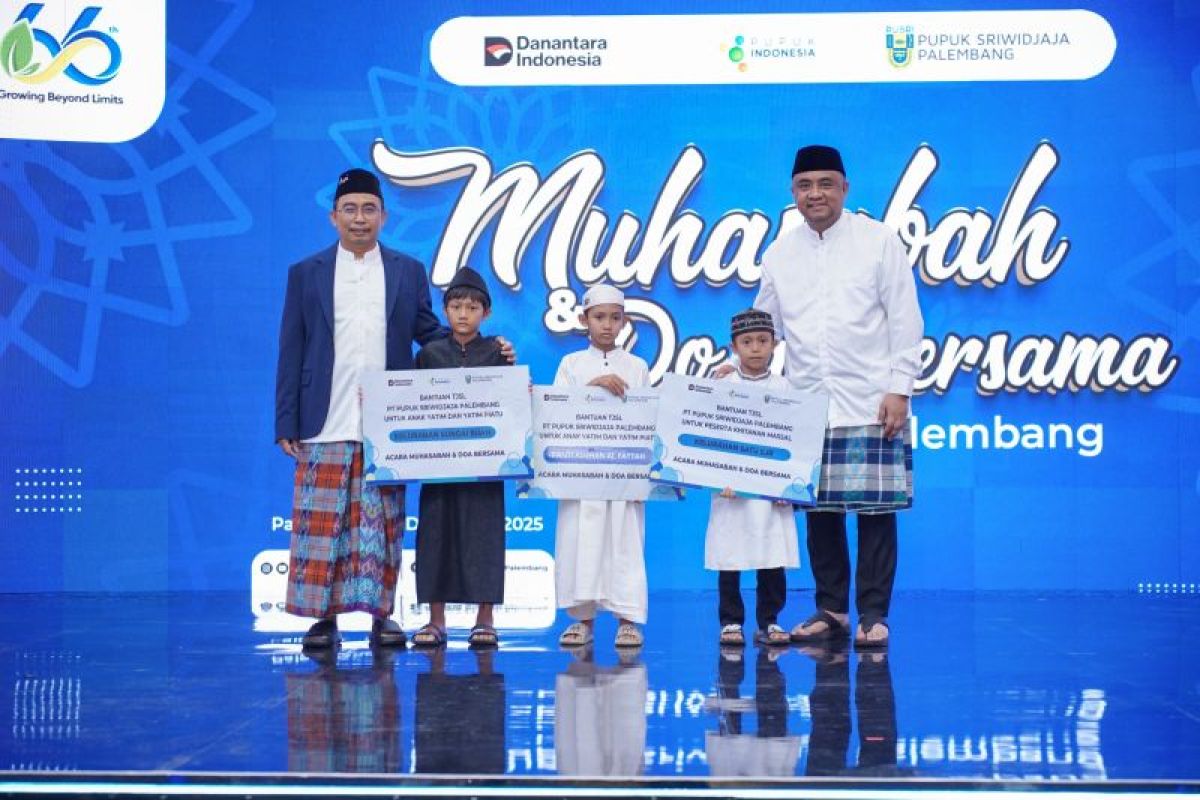 Muhasabah dan doa bersama peringatan 60 tahun Pusri Palembang