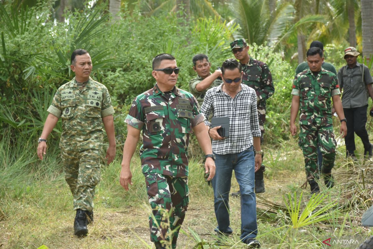 Korem 133 tinjau cetak sawah dan irigasi tersier Pohuwato, Gorontalo