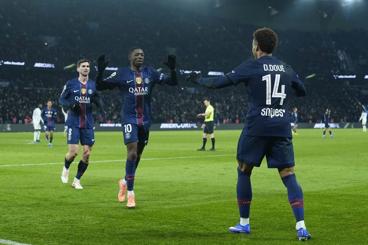 PSG menangi Derbi Paris setelah kalahkan Paris FC 2-1