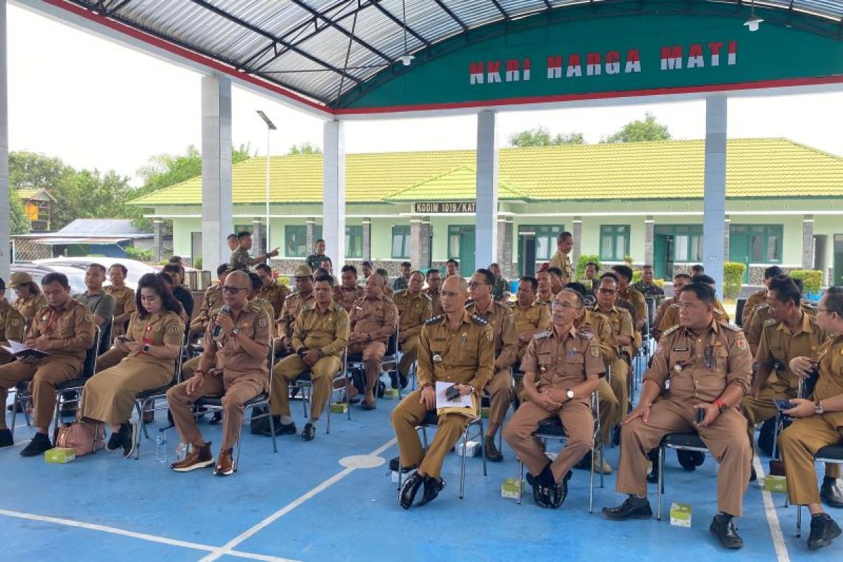 Kodim 1019/Katingan kumpulkan kades bahas Koperasi Merah Putih