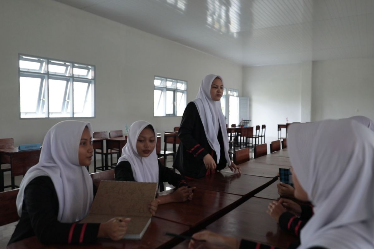 Siswa SMKN 7 Medan antusias sekolah direvitalisasi pemerintah