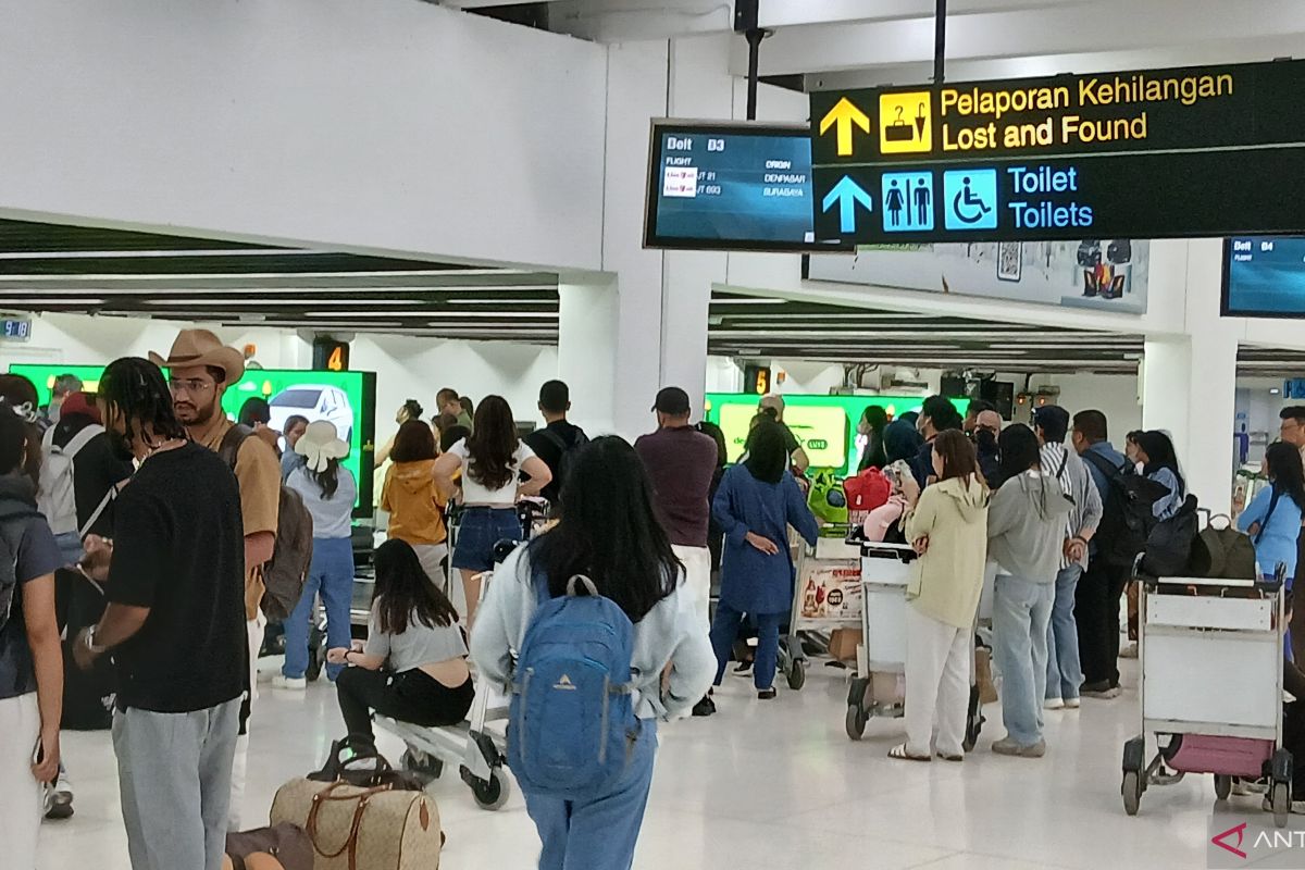 Bandara Soetta layani 3,5 juta penumpang periode Natal-tahun baru