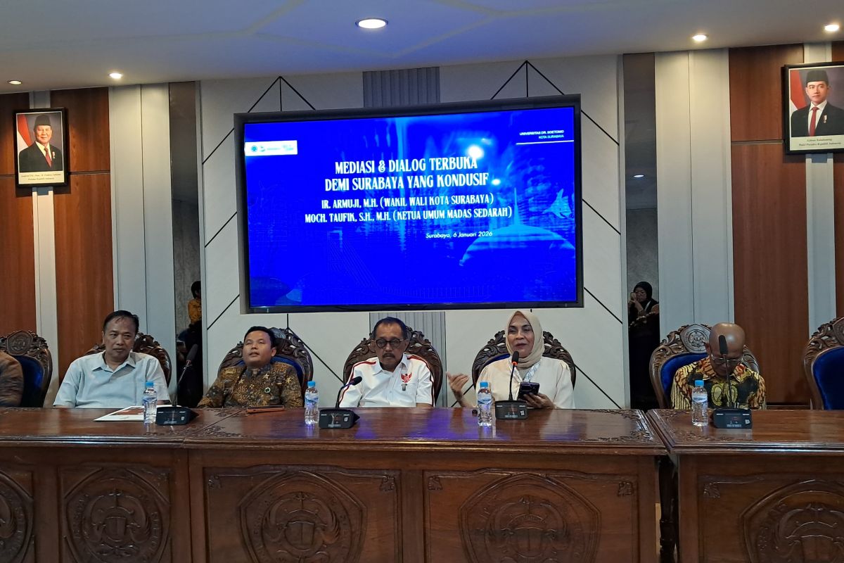 Unitomo memediasi Armuji dan Madas hingga laporan dicabut