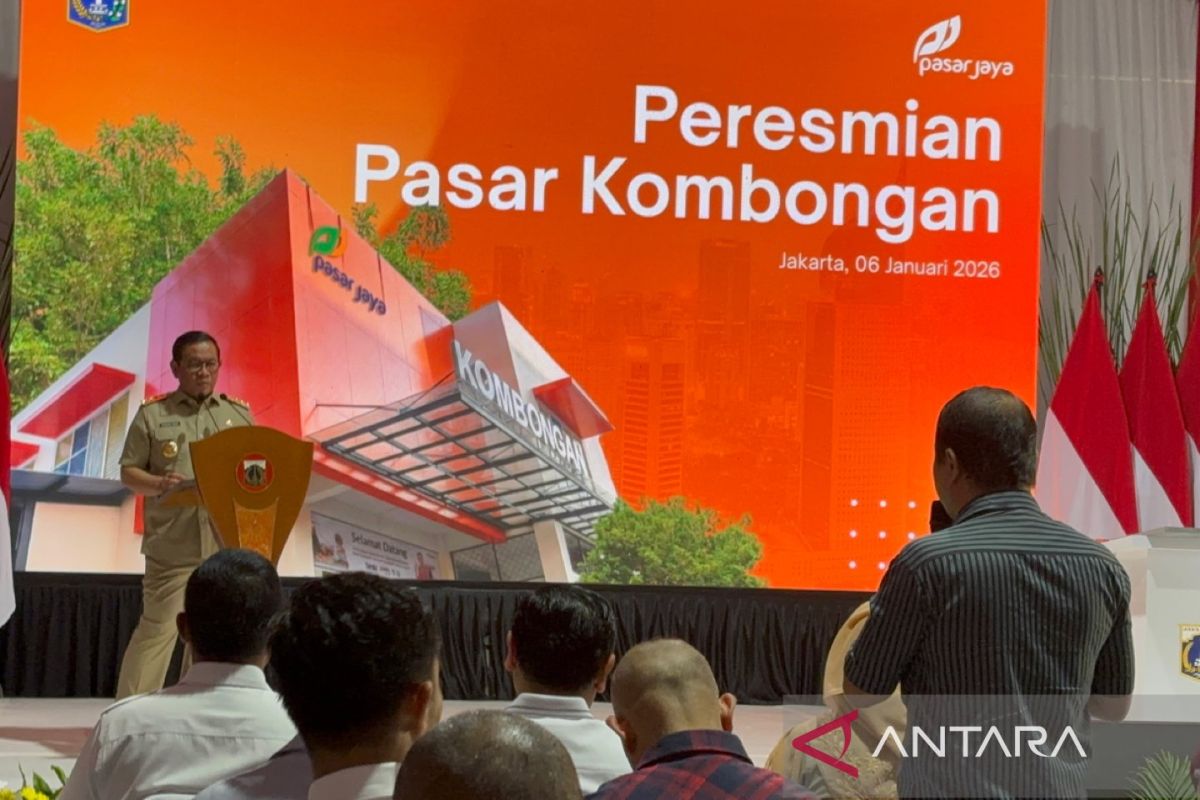 Pramono resmikan Pasar Kombongan usai mangkrak empat tahun
