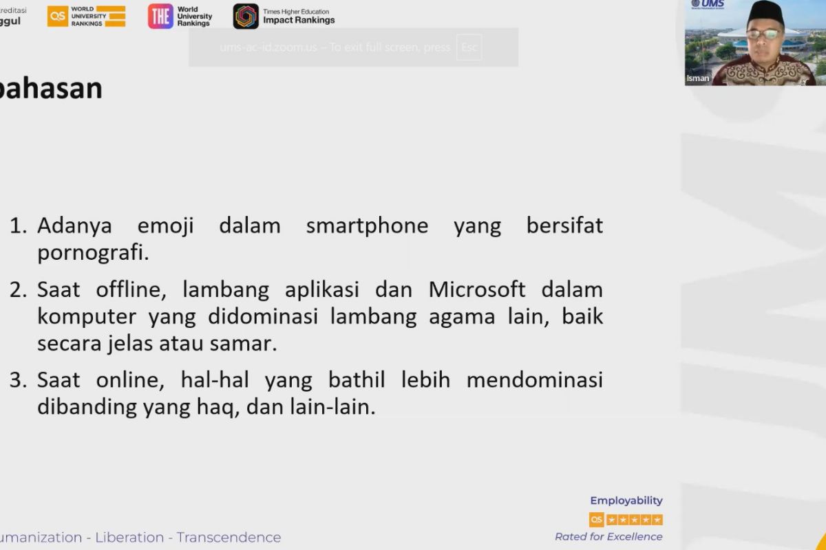 Hukum penggunaan media komunikasi dan aplikasi digital menurut Muhammadiyah
