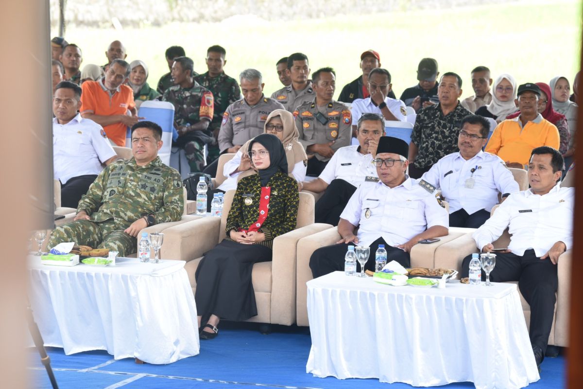 Kediri komitmen dukung ketahanan pangan dengan panen raya