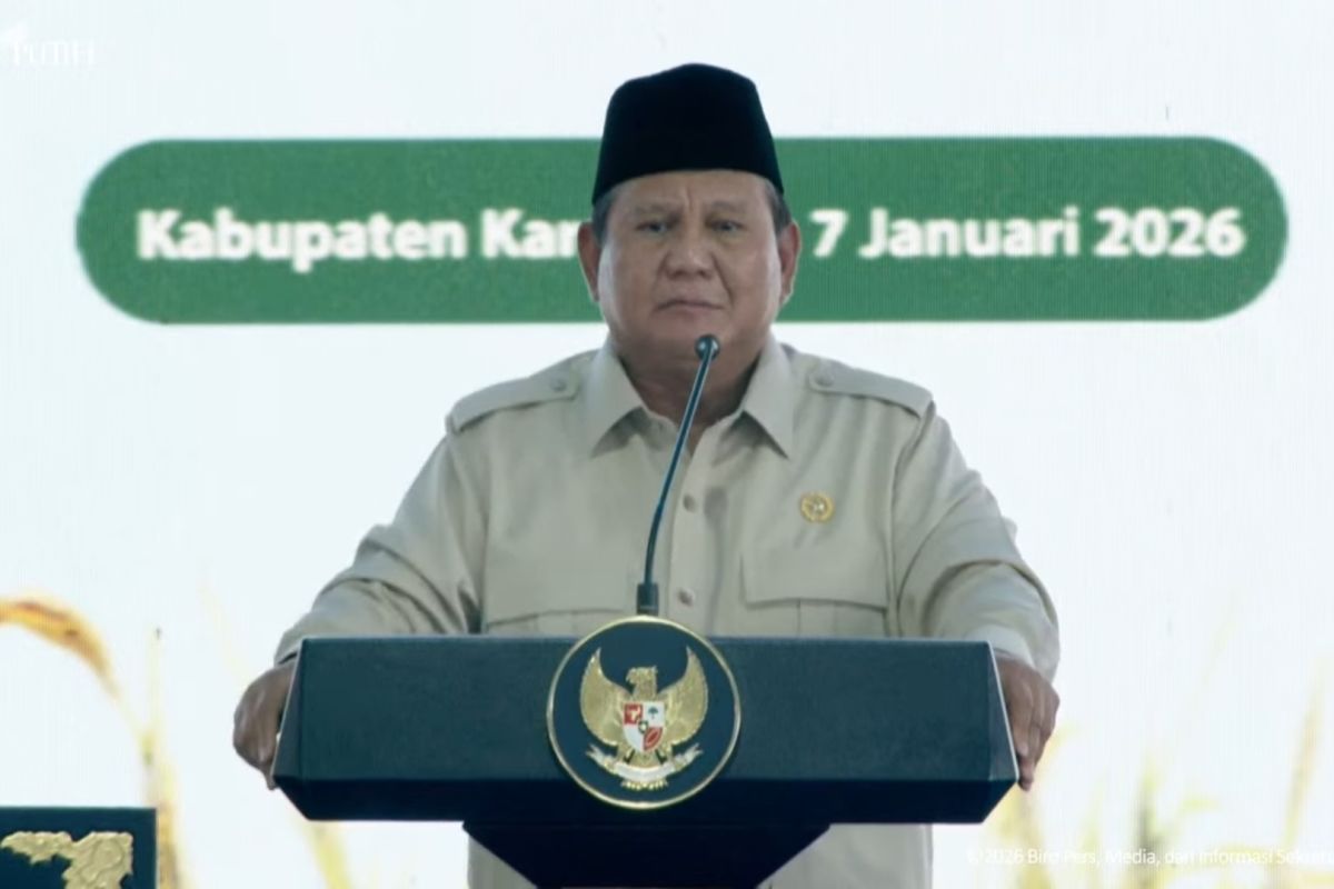 Prabowo umumkan swasembada, RI tak lagi bergantung pangan impor
