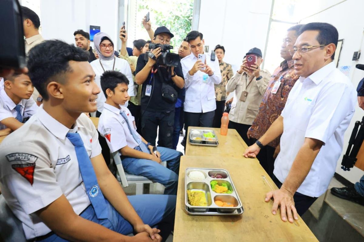 Kemenkes awasi mutu MBG untuk 55,1 juta penerima manfaat per hari