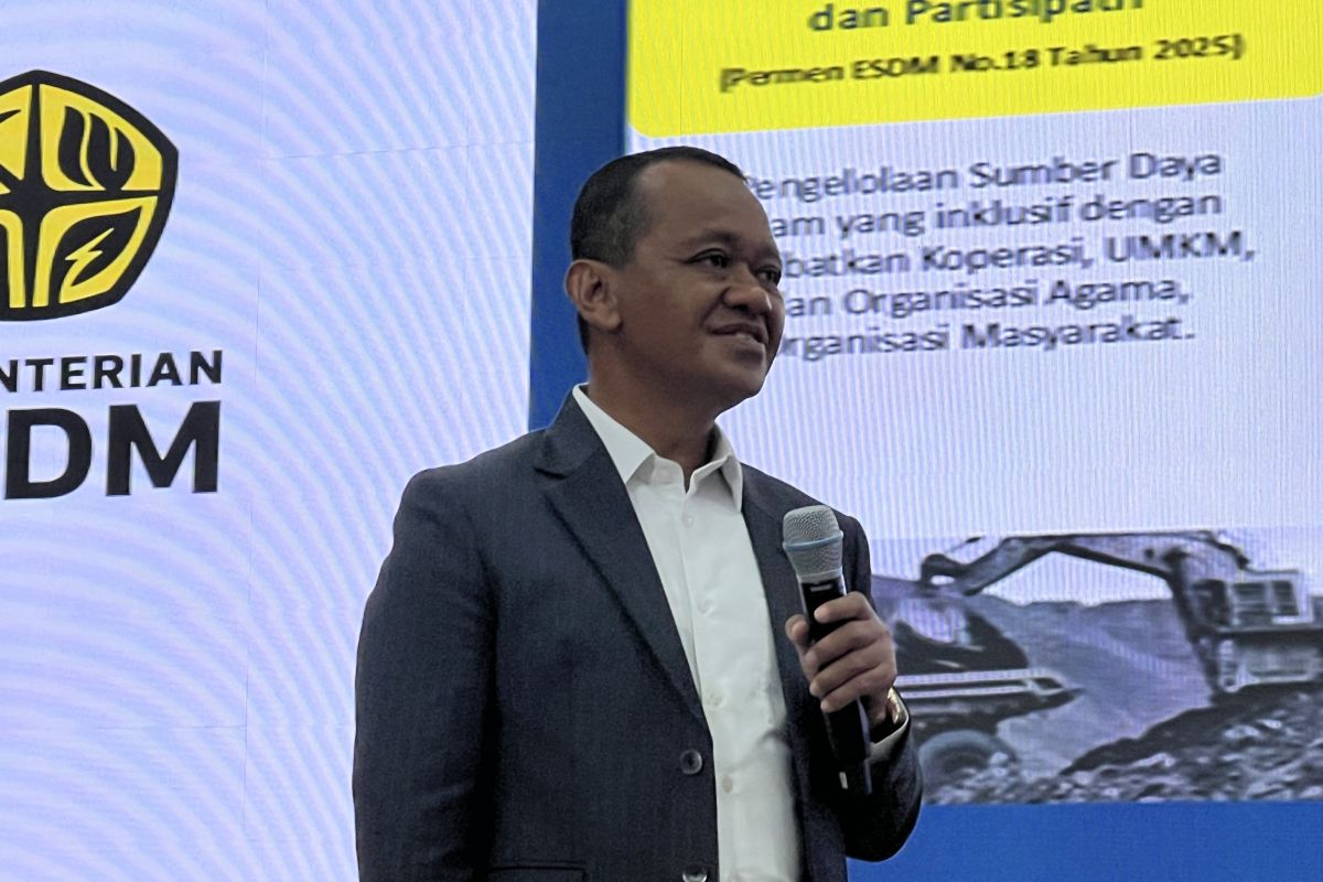 Bahlil sebut tambang untuk ormas keagamaan sudah bisa dieksekusi