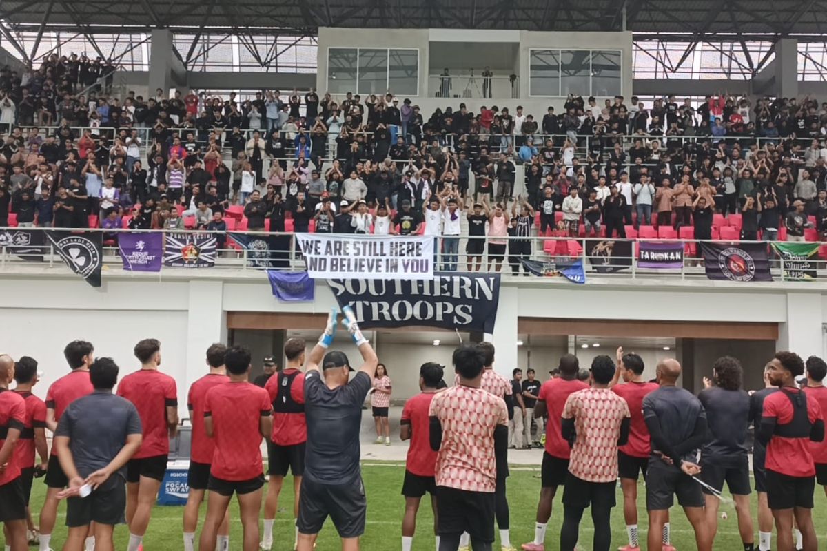 Persik Kediri dapat dukungan penuh suporter jelang laga lawan Arema