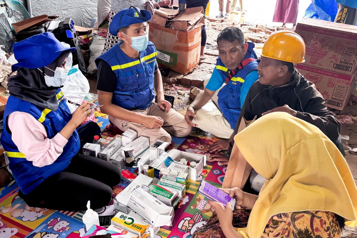 Relawan TCK Kemenkes beri layanan dan petakan penyakit di Aceh Tamiang