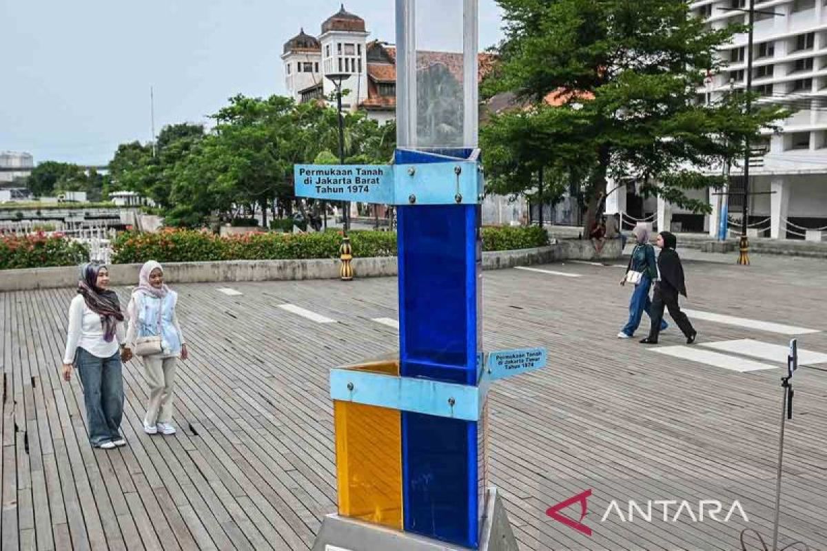 Penurunan tanah di Jakarta bagian utara capai 3,5 cm per tahun