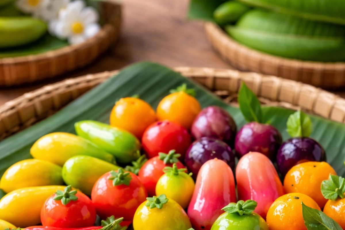 Cara membuat luk chup, dessert unik Thailand yang menggugah selera