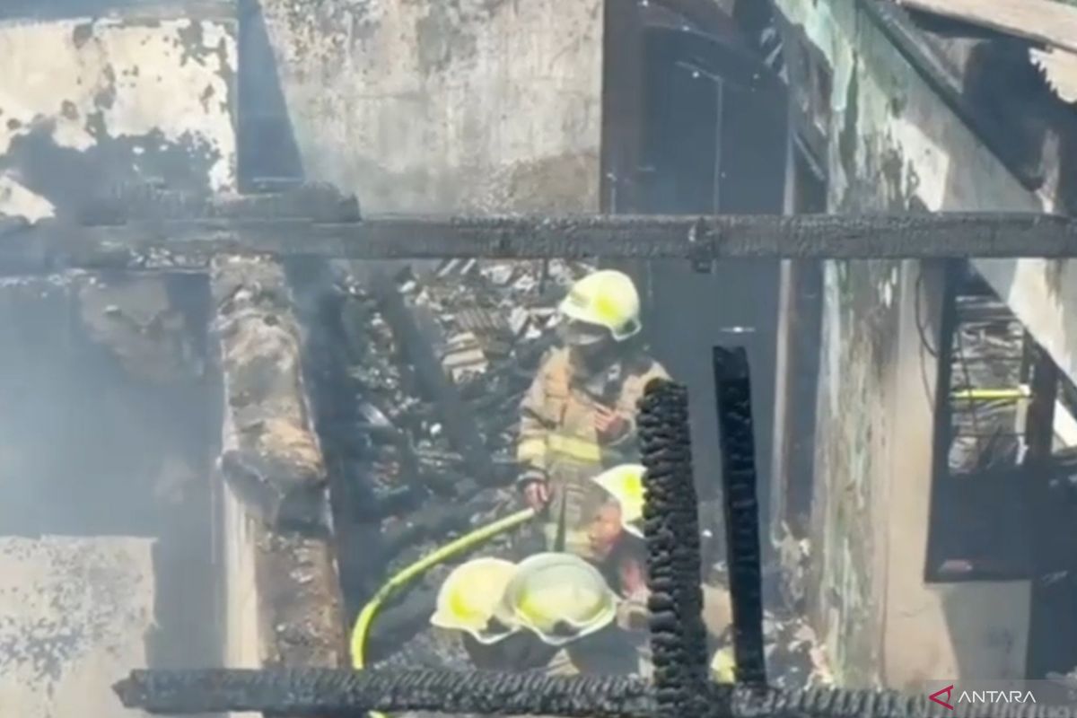 Kebakaran hanguskan empat kontrakan di Cipinang Muara Jaktim